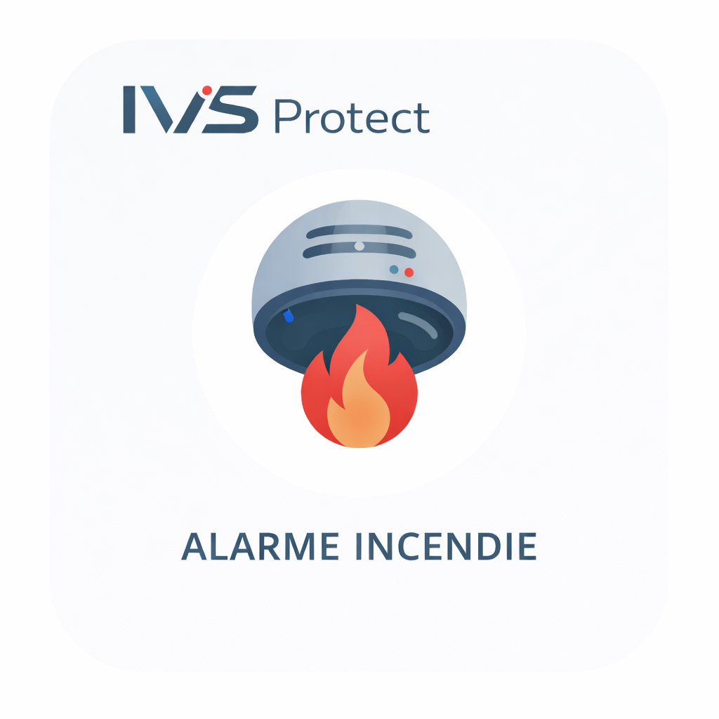 Alarme incendie IVS Protect pour la protection des personnes et des biens